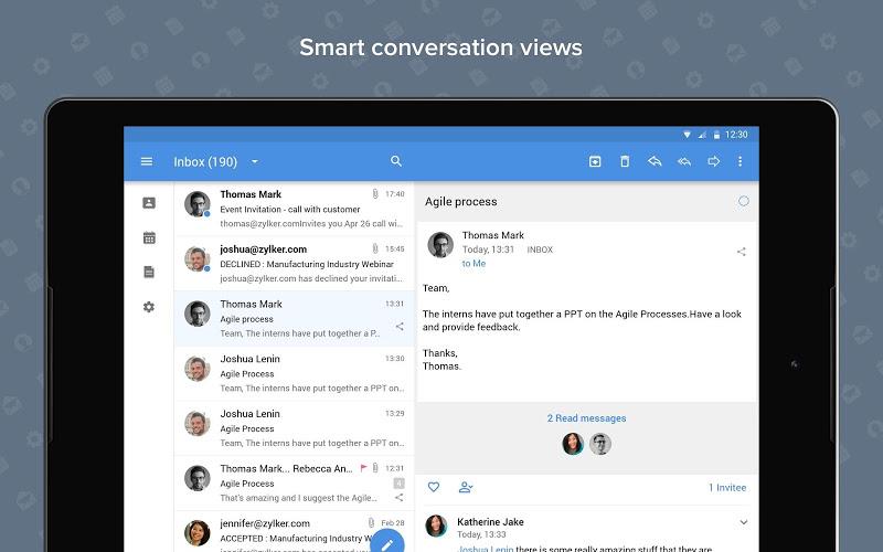 Zoho Mail - Email and Calendar Screenshot 15