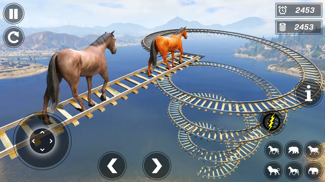 GT Animal Stunt: Racing Games Screenshot 2