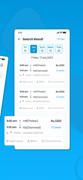 Daewoo Express Mobile Screenshot 2