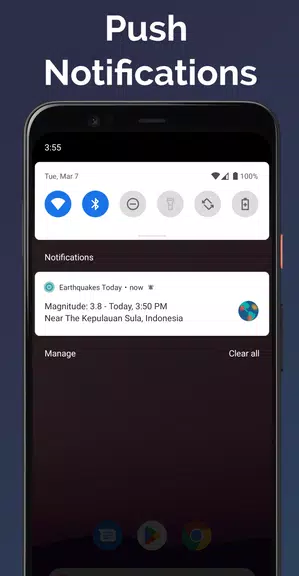 Earthquakes Today Screenshot 1