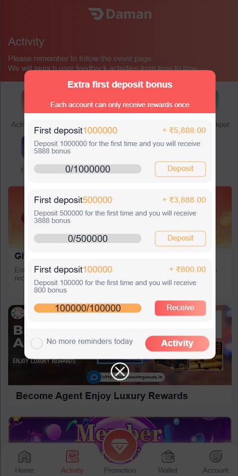 1Win Game App Screenshot 3