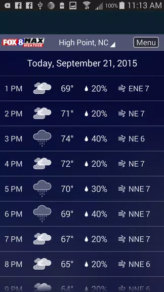 Fox8 Max Weather Screenshot 4