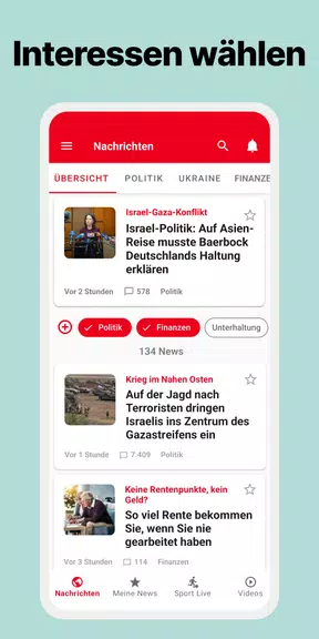 FOCUS online - Nachrichten Screenshot 4