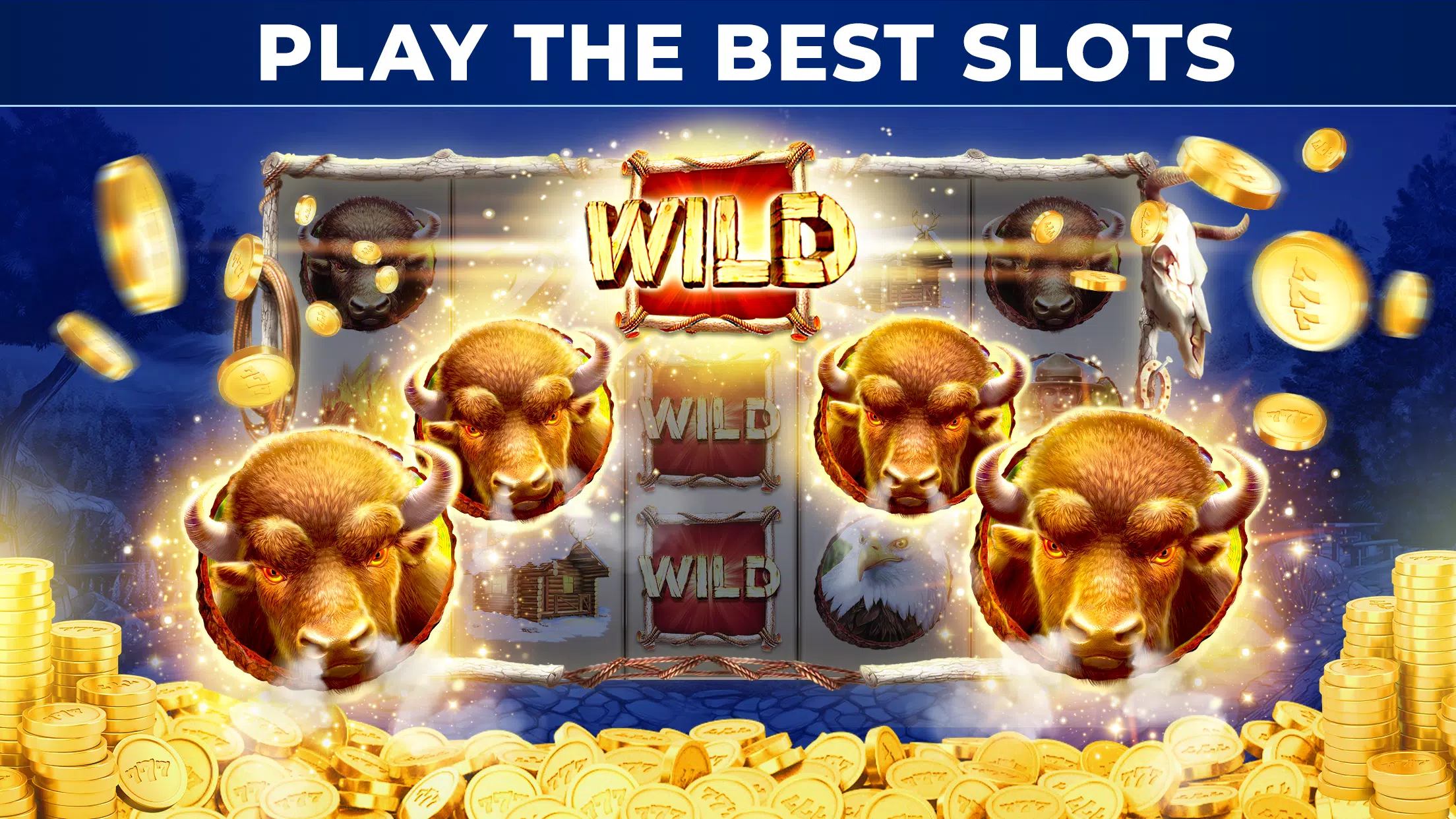Jackpot Buffalo Slots Screenshot 1