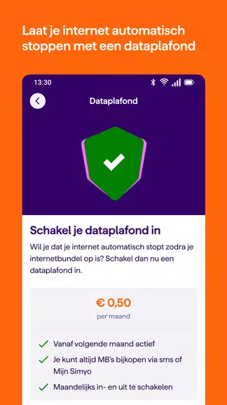 Mijn Simyo Screenshot 3