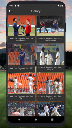 Cricket Live Score Screenshot 1