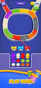 Wool Loop: Color Puzzle Screenshot 2