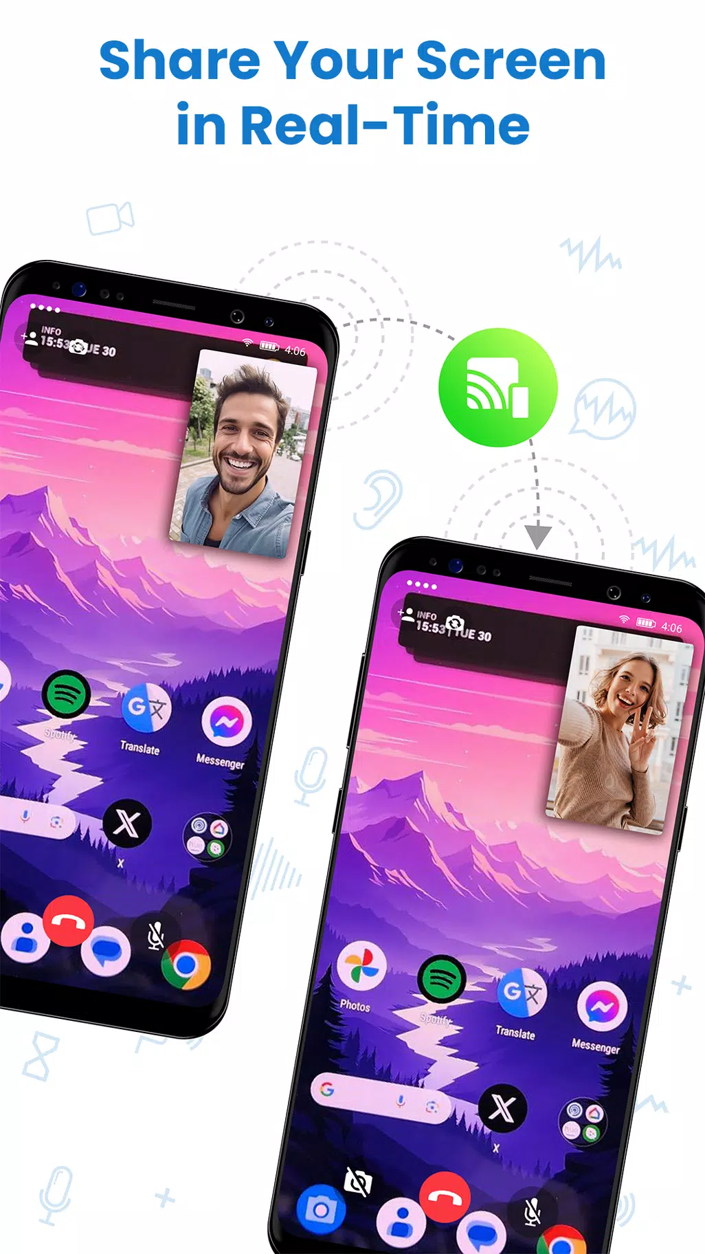 Facetime Android Video Call Screenshot 6