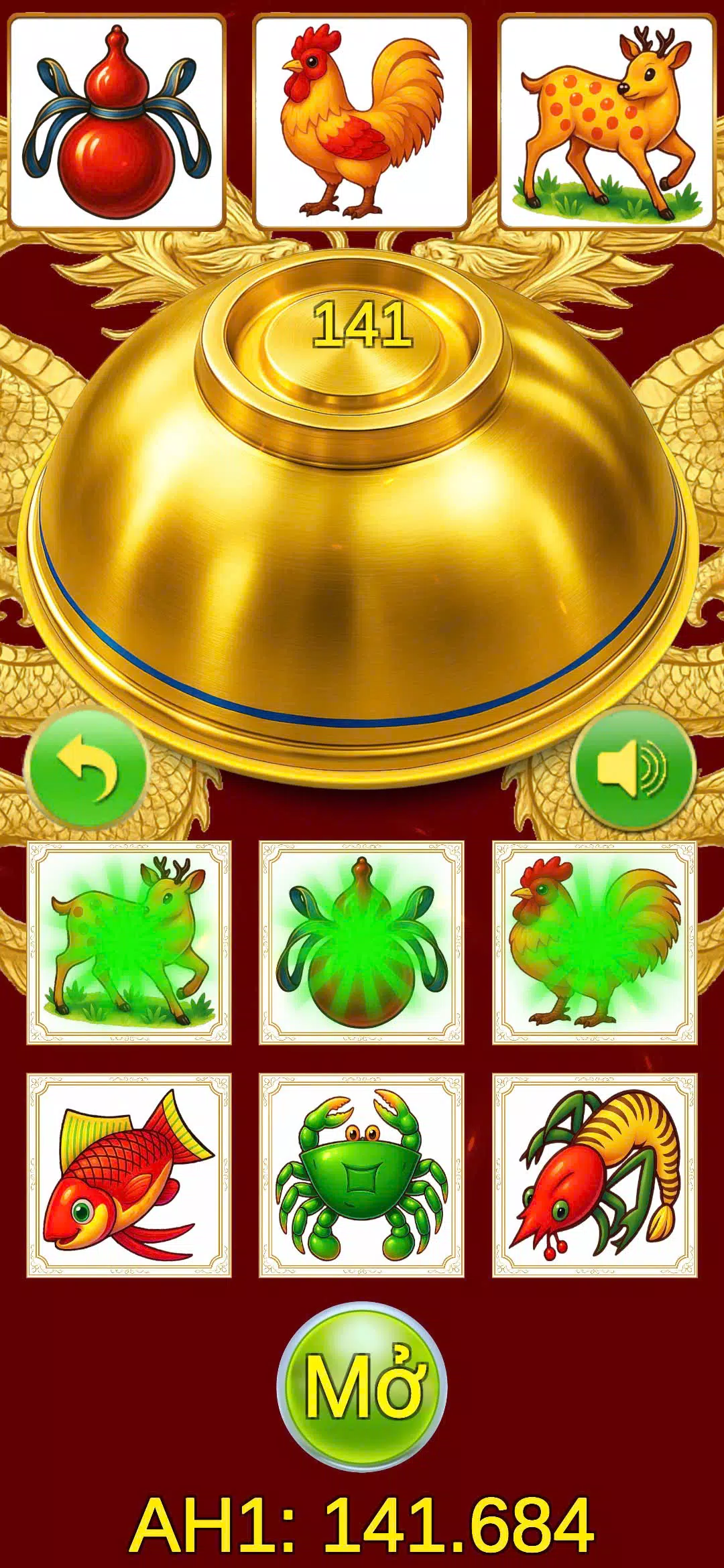 Bau cua 2026 2027 Screenshot 2