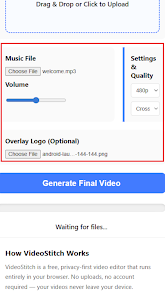 VideoStitch Screenshot 2