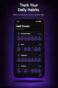 Udyam: Habit Tracker Screenshot 1