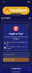 HeatSeek Screenshot 1