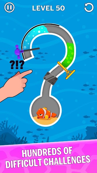 Water Puzzle - Fish Rescue Screenshot 3