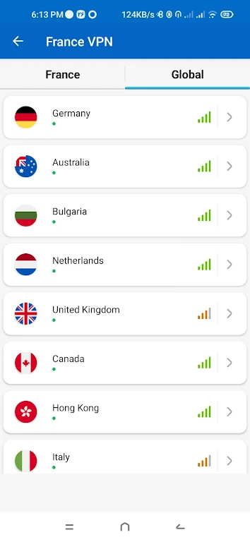 France VPN - Fast & Secure Screenshot 1