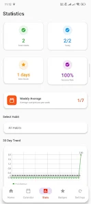 Habit Tracker-Self Improvement Screenshot 3