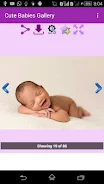 Cute Babies Gallery Screenshot 2
