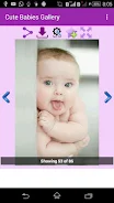 Cute Babies Gallery Screenshot 4