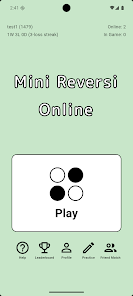 Mini Reversi Online Screenshot 1
