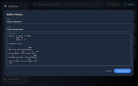Cifraria Screenshot 15