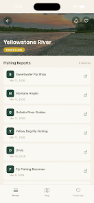 Montana Fishing Reports Screenshot 5