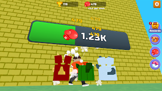 Obby Boxer: Power Per Click Screenshot 2