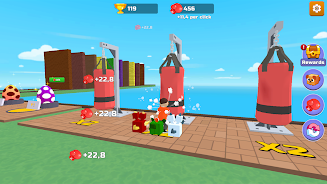 Obby Boxer: Power Per Click Screenshot 1