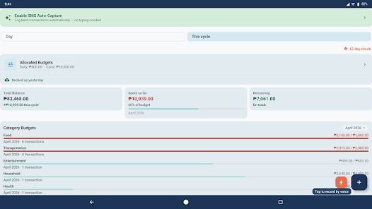 Artha: Budget Tracker Screenshot 11