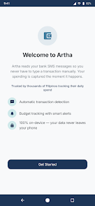 Artha: Budget Tracker Screenshot 1