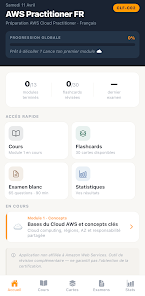 AWS Practitioner FR Screenshot 1