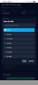 Lịch Thủy triều Việt Nam Screenshot 3