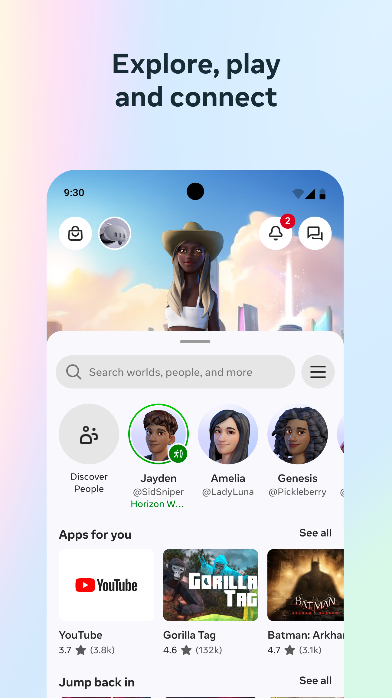Meta Horizon Screenshot 1