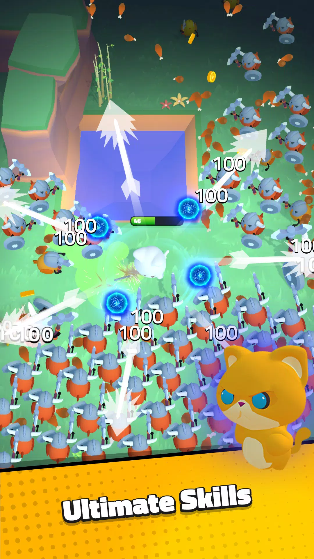 Survivor Cat: Chicken Invaders Screenshot 5