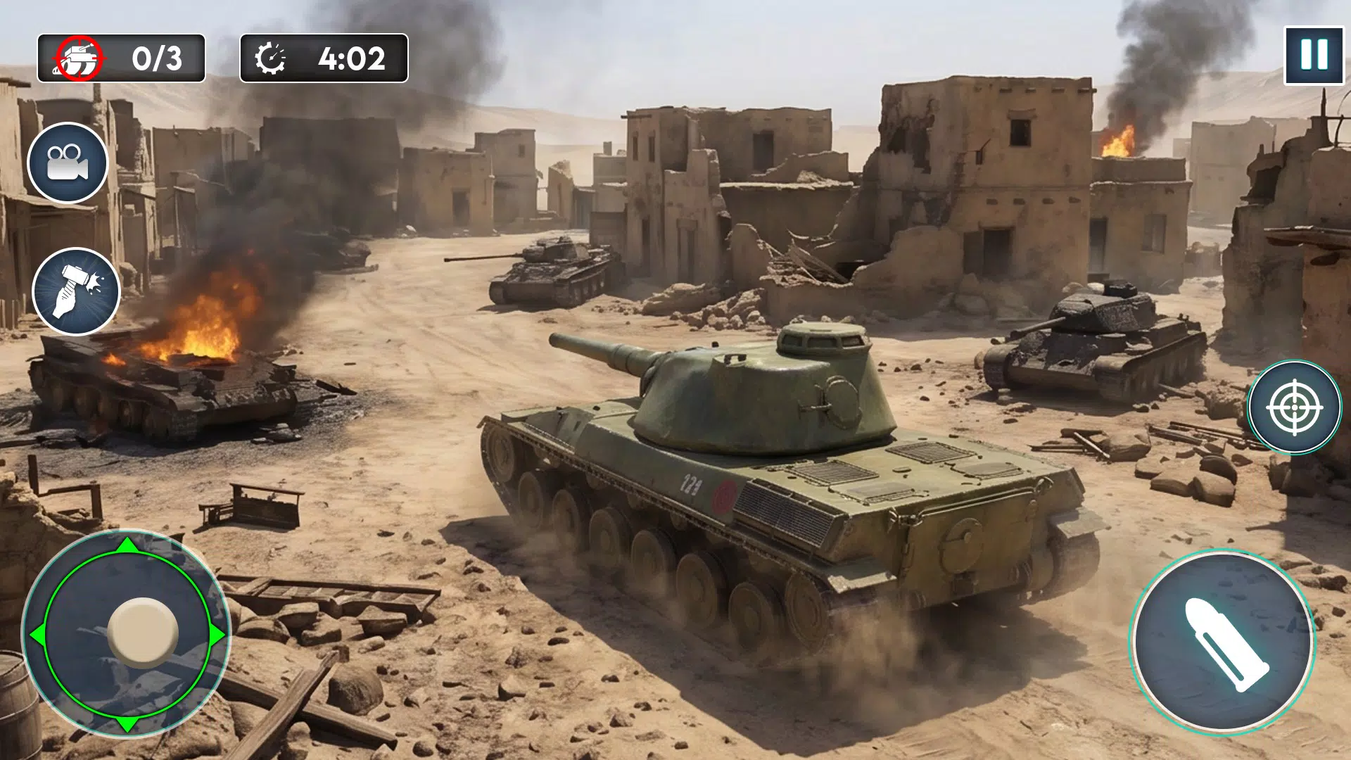 War of Tanks: Battle Arena Screenshot 1