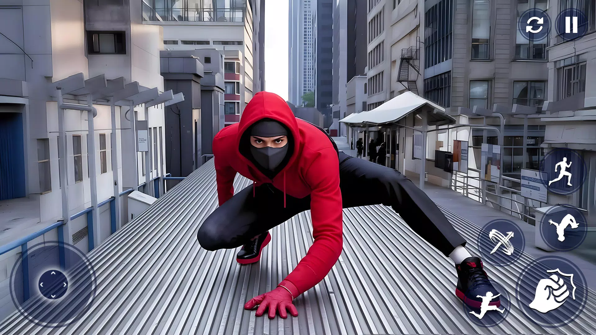 Flying Spider Hero City Action Screenshot 5