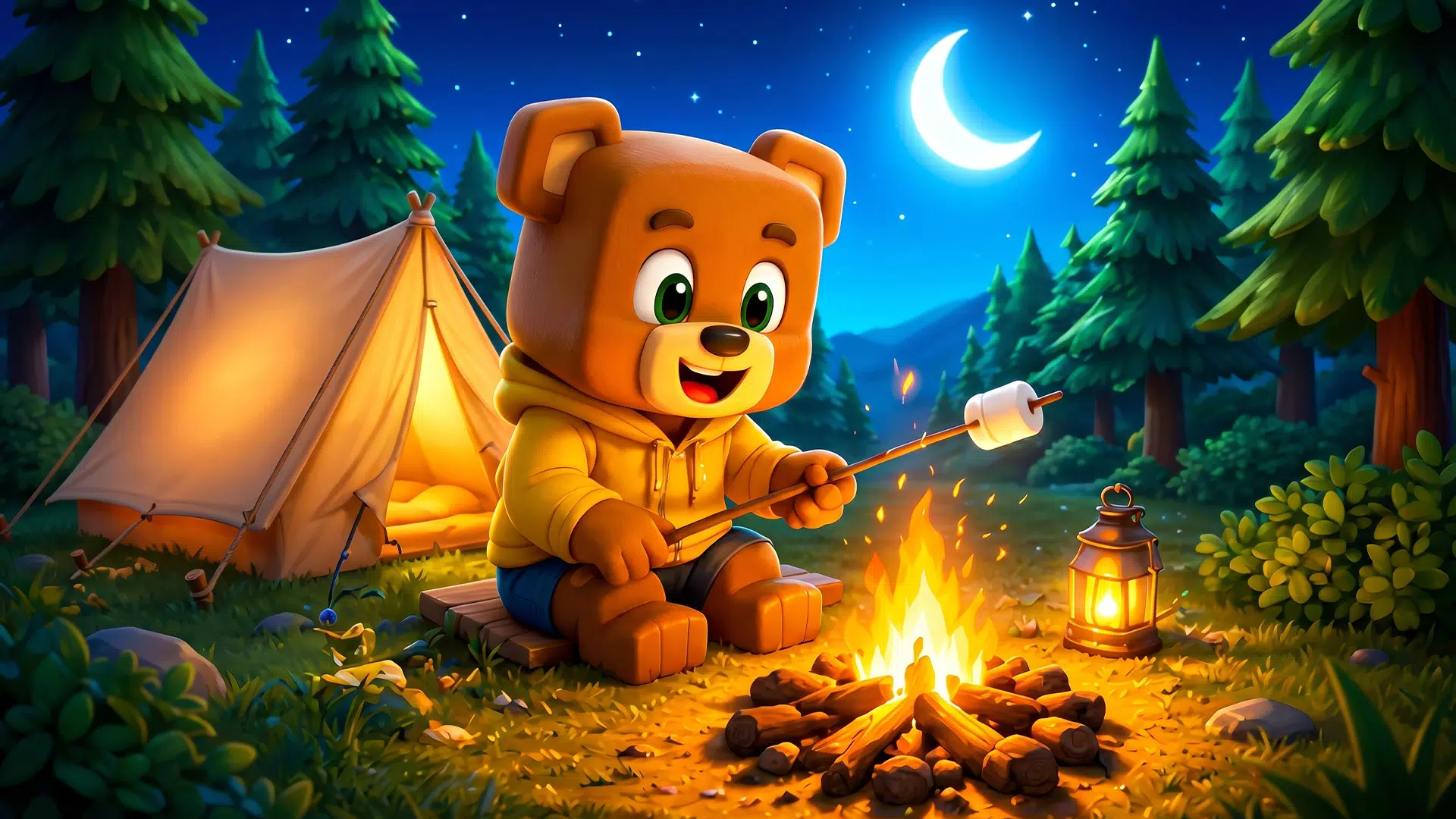 Jumping Bear World 3D Screenshot 4