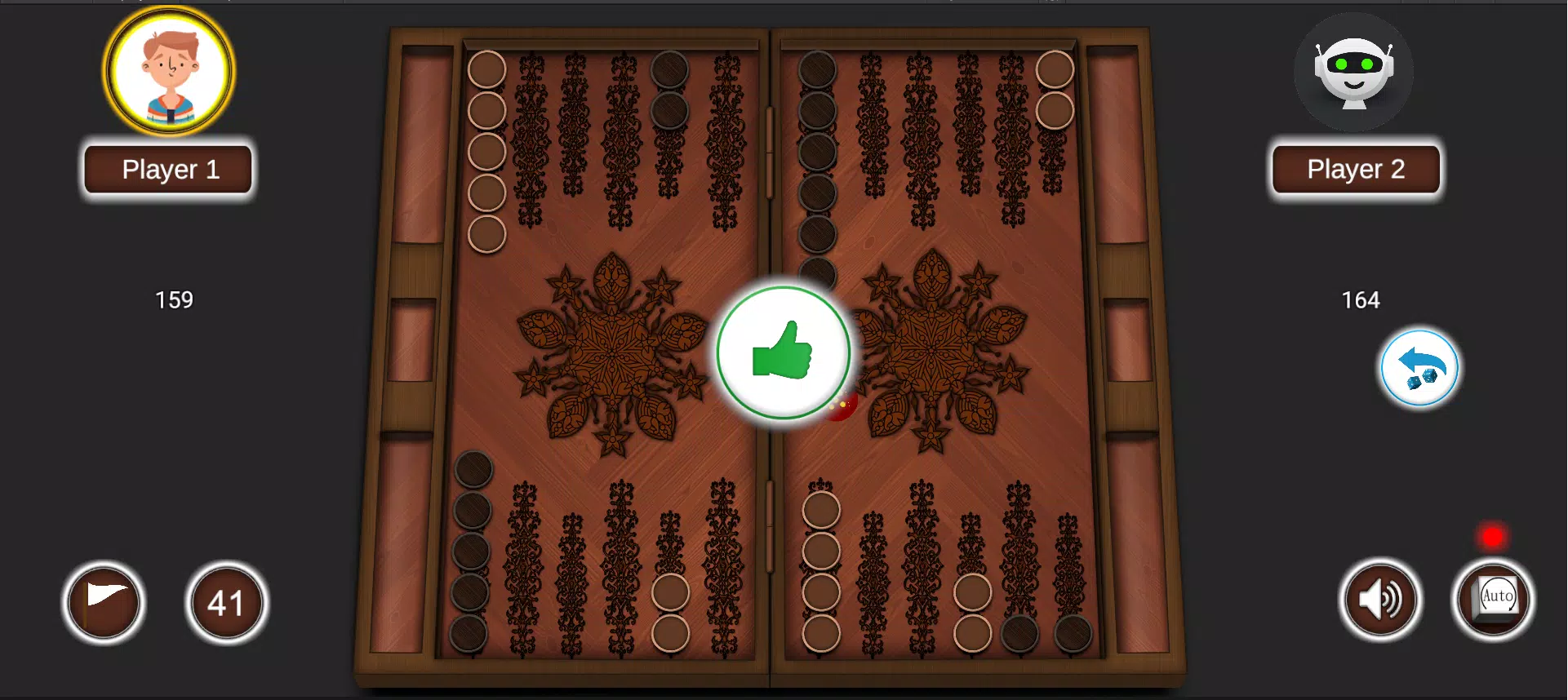 Board game - Wooden backgammon Screenshot 2