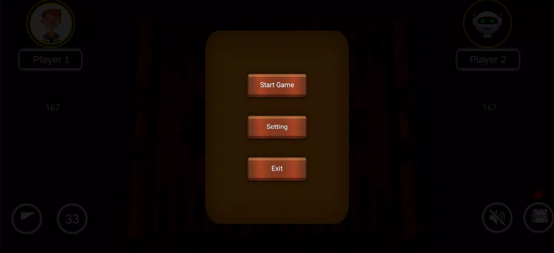 Board game - Wooden backgammon Screenshot 1
