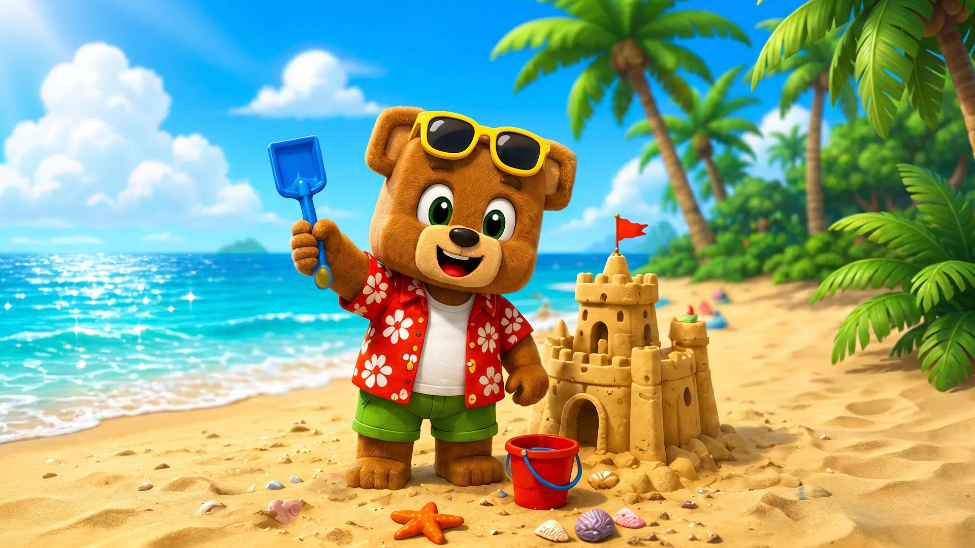 Jumping Bear World 3D Screenshot 6