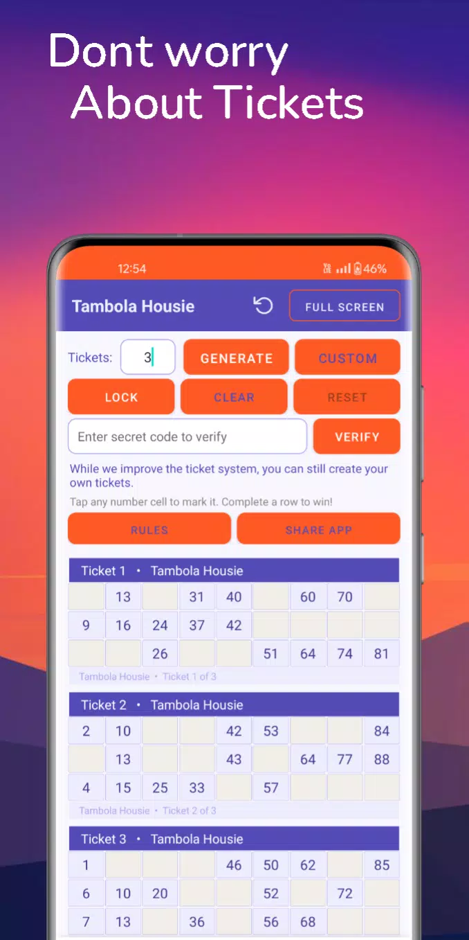 Tambola Housie - Coin Picker Screenshot 4