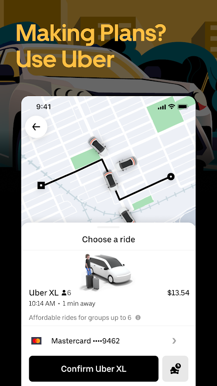 Uber Screenshot 3
