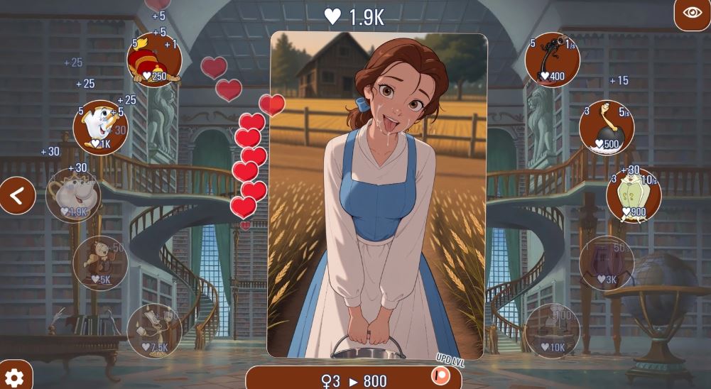 Belle Clicker (NSFW version) Screenshot 1