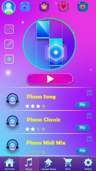 ROSÉ - Blackpink Piano Tiles Screenshot 1