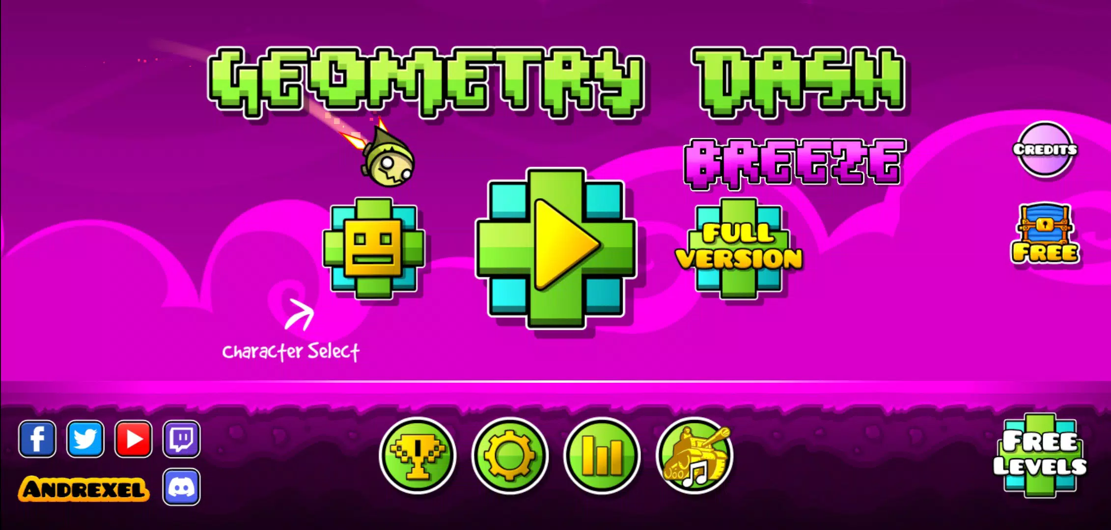 Geometry Dash Breeze Screenshot 1