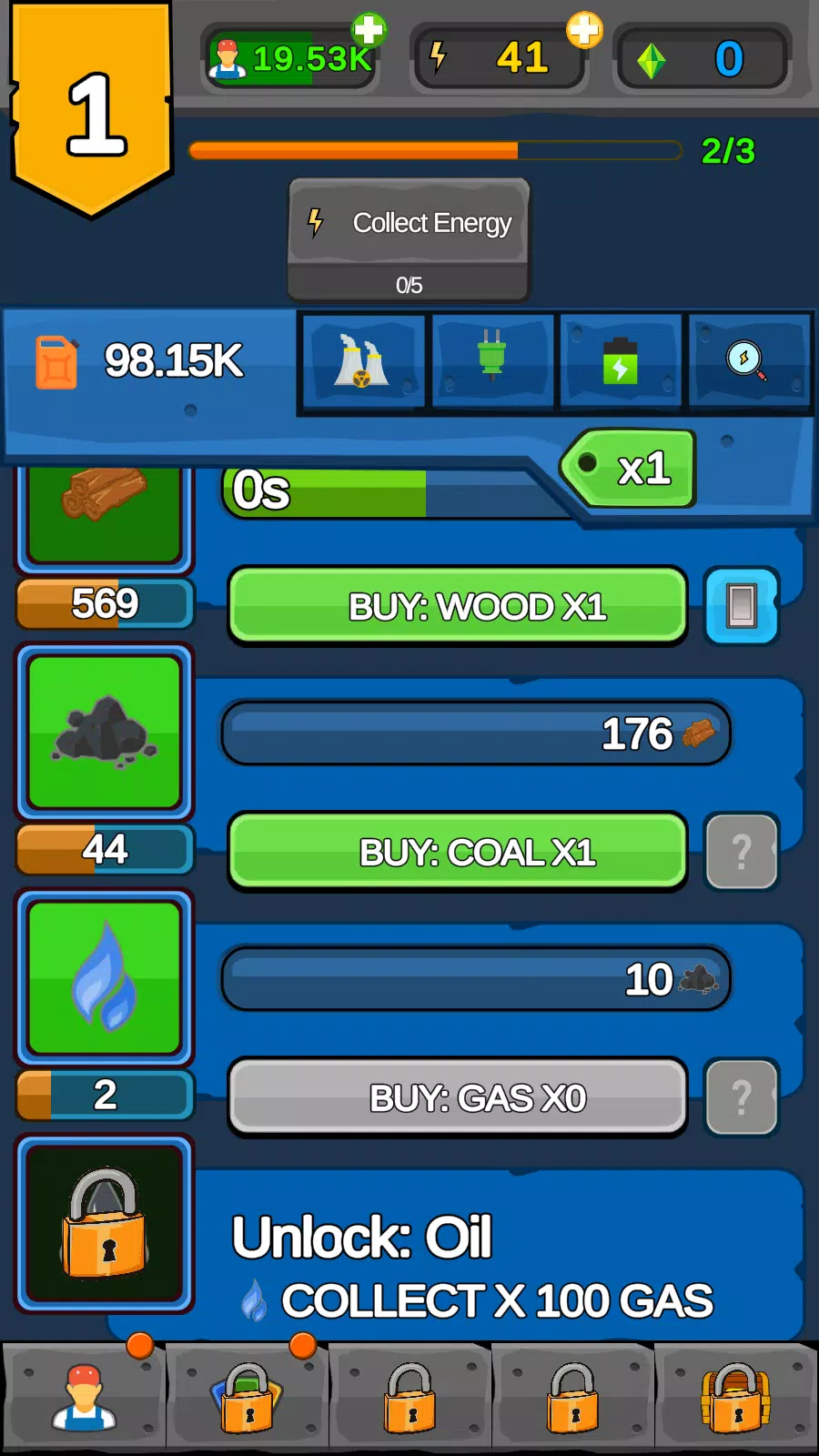 Energy Idle Tycoon Screenshot 2