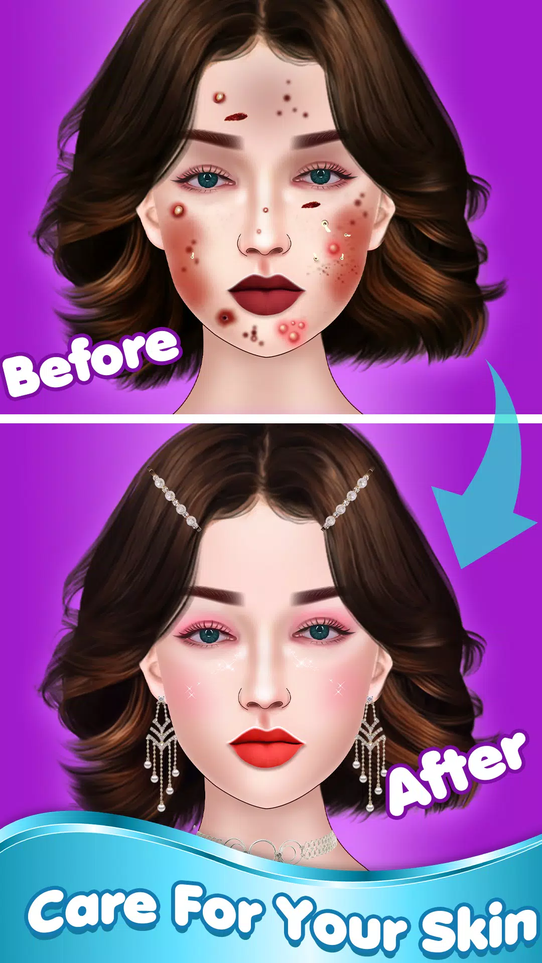 DIY Makeup ASMR-Makeover Games Screenshot 8