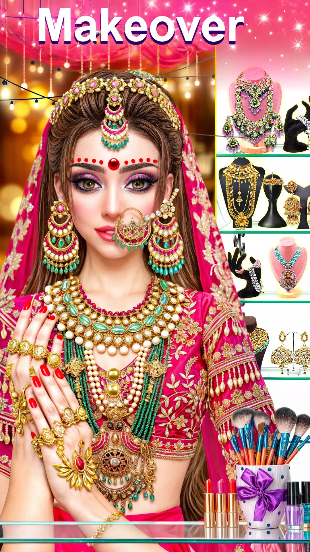 Desi Bridal Dress up Games Screenshot 2