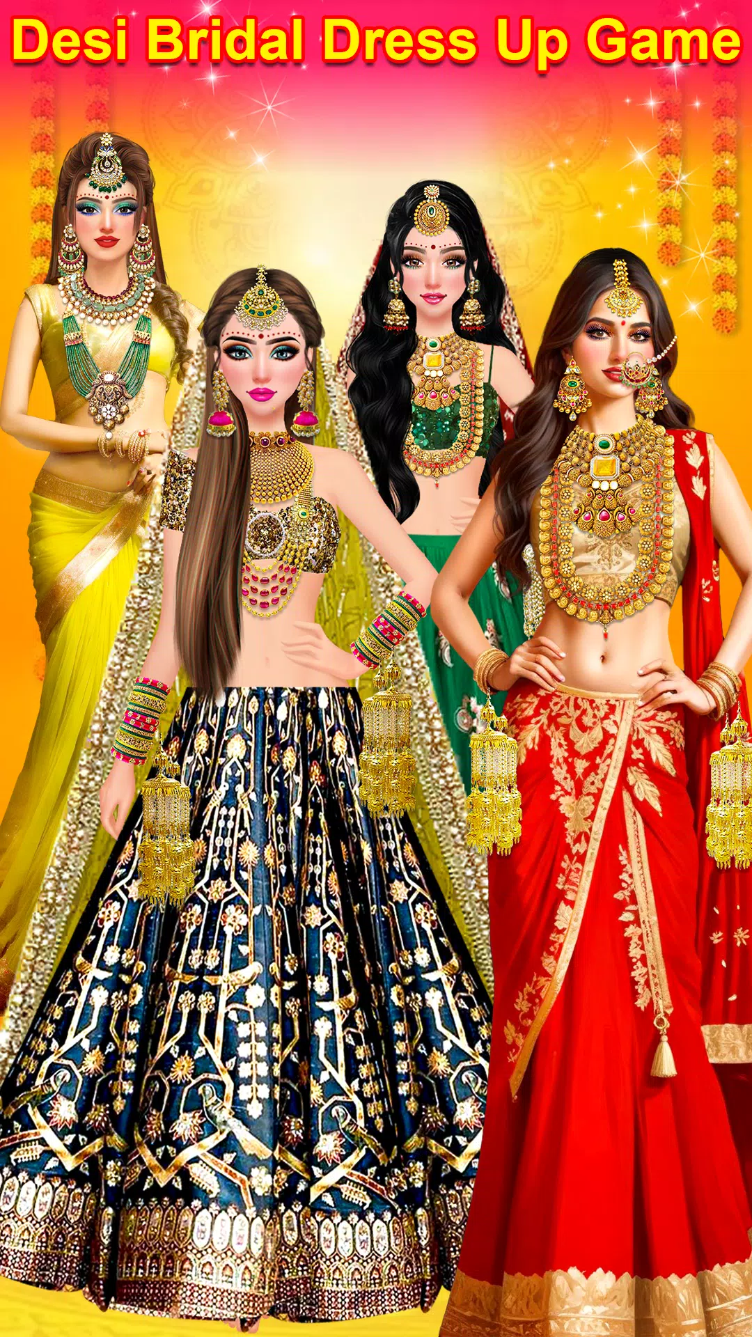 Desi Bridal Dress up Games Screenshot 6