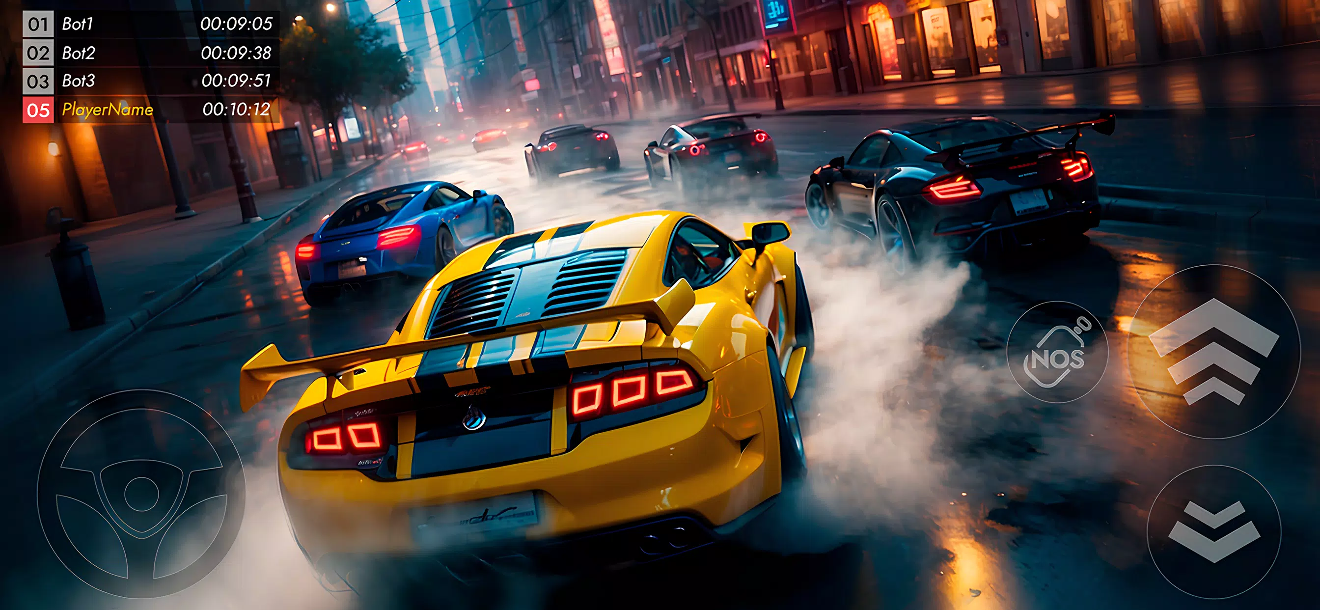 Nitro Rush: Car Racing Game Screenshot 2