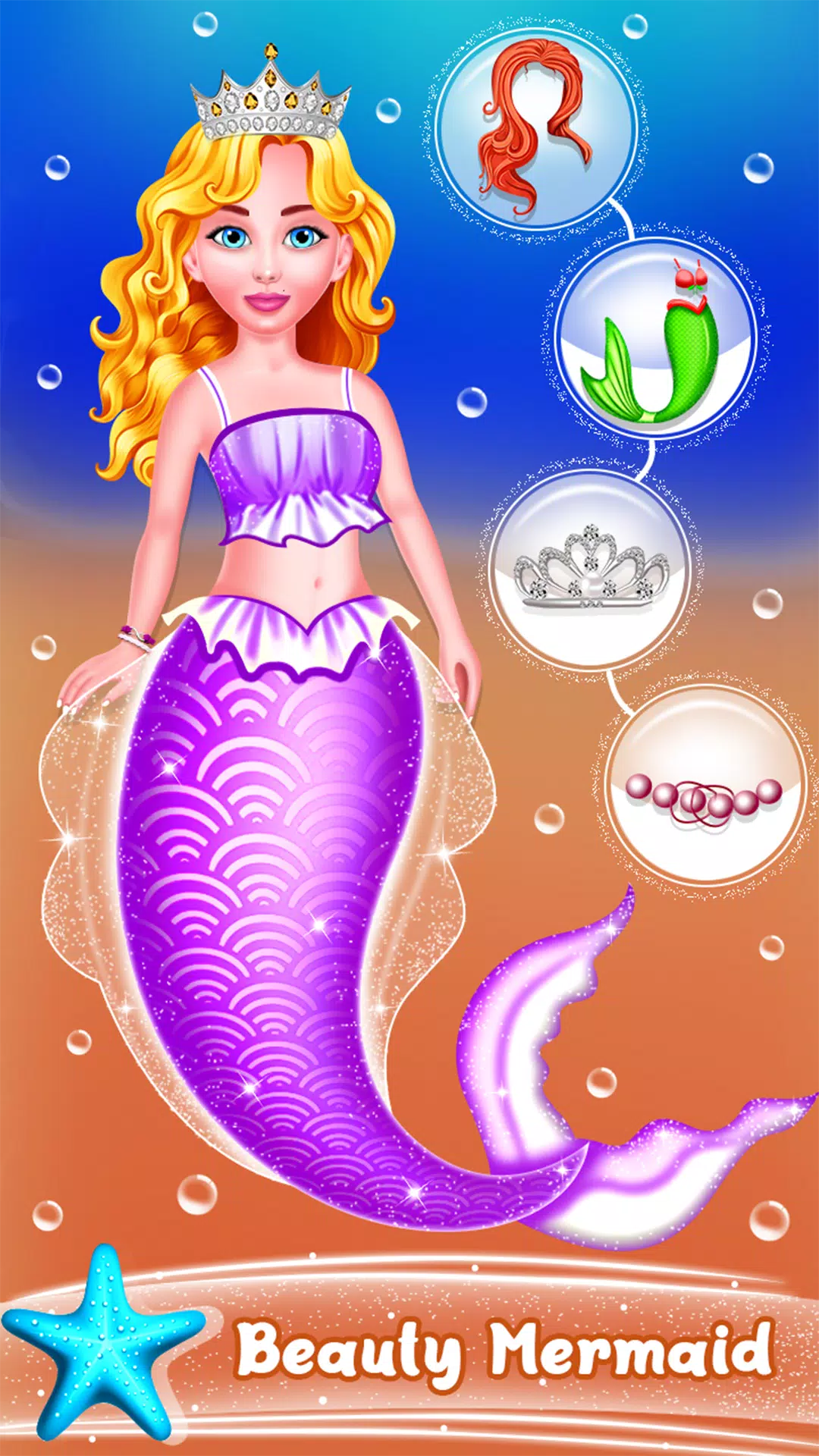 Mermaid Newborn Party Game Screenshot 7