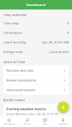 TrailChirp Diary Screenshot 1